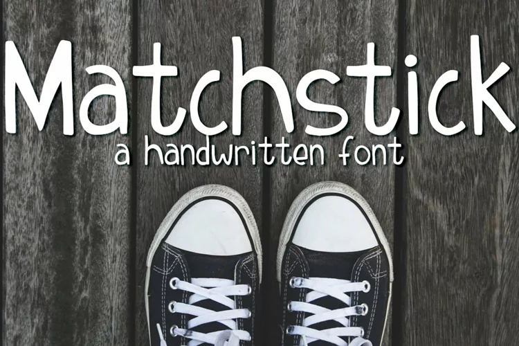 Matchstick - Handwritten Font