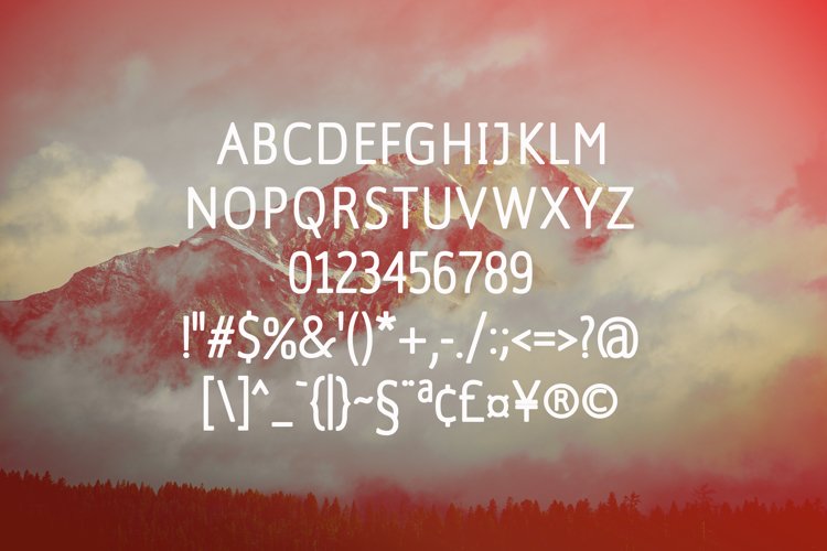 Amsterdam Bold Versionl Elegant font sans serif example image 1