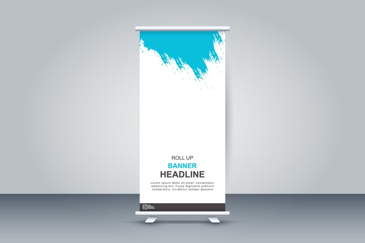 Banner Roll Up Business Banner Design example image 1