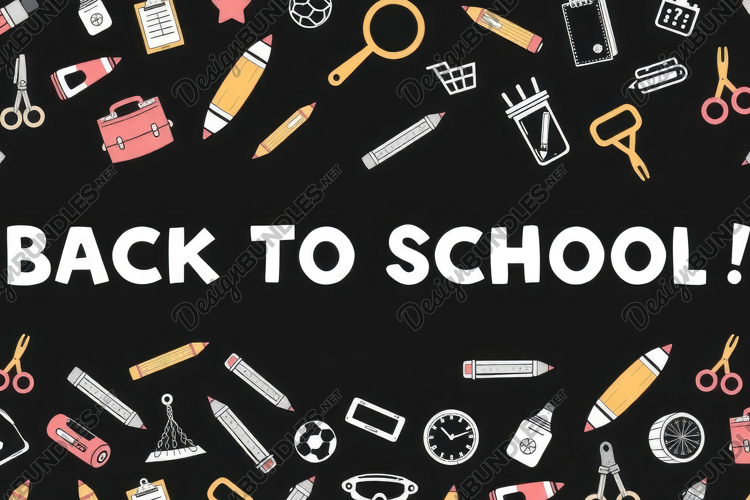 Back To School Design Background