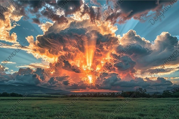 Sunset Clipart Image 16