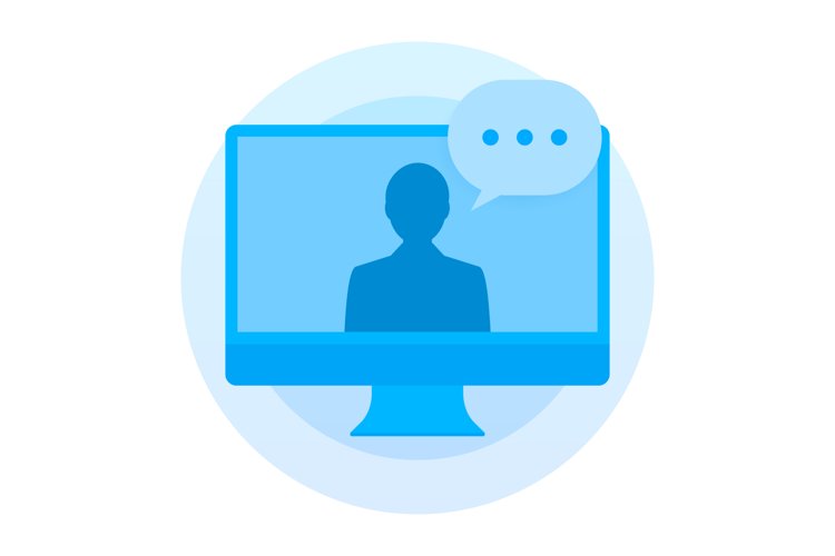 Online education, Video call, Learning tutorial, Internet example image 1