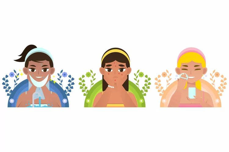 Collections of Woman Skincare Routine