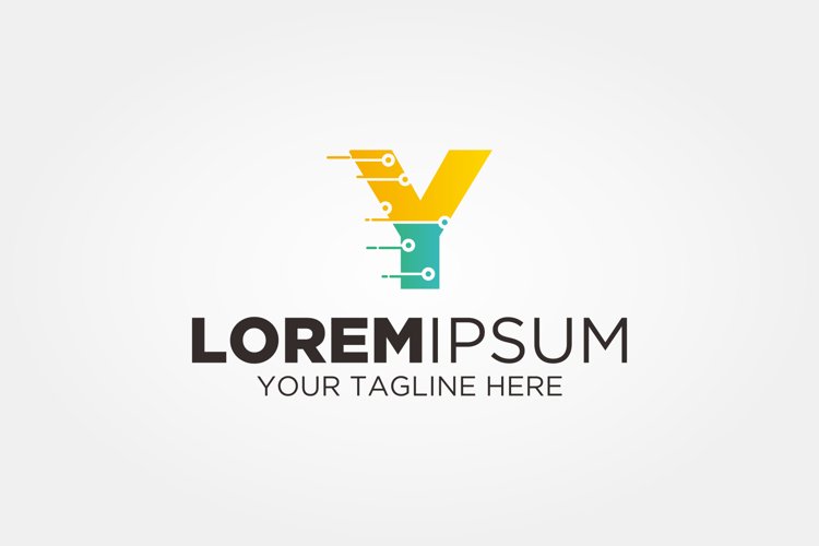 Letter Y Tech Logo example image 1