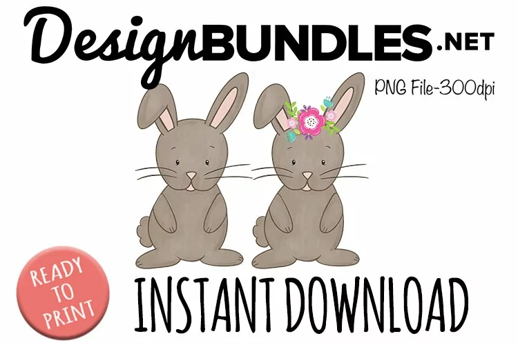 Watercolor Bunnies
