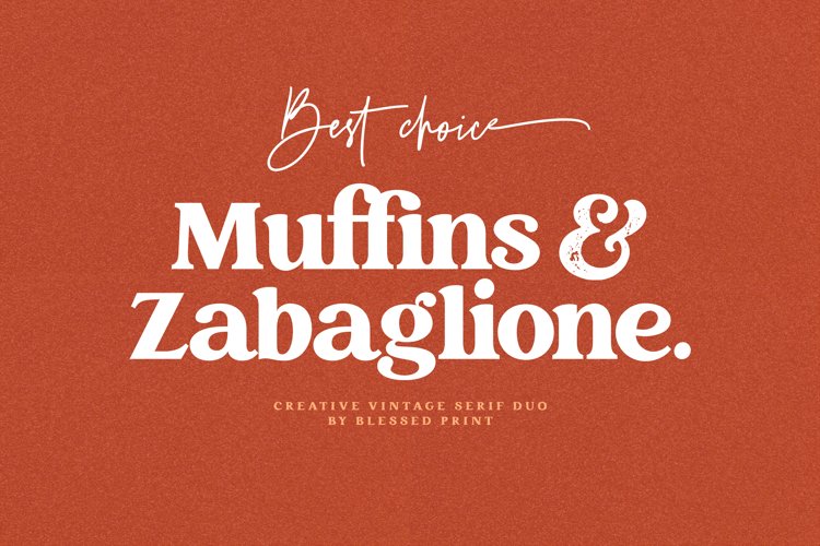 Creative Vintage Serif & Script fonts