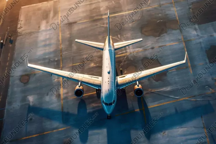 Airline aerial stock photography