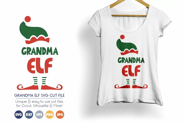 Grandma Elf SVG Files