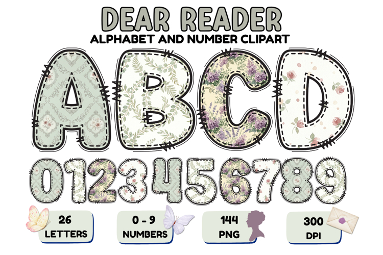  Vintage Alphabet Image 2