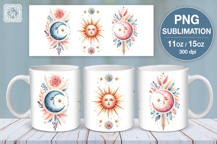 Sun And Moon Clipart Image 3