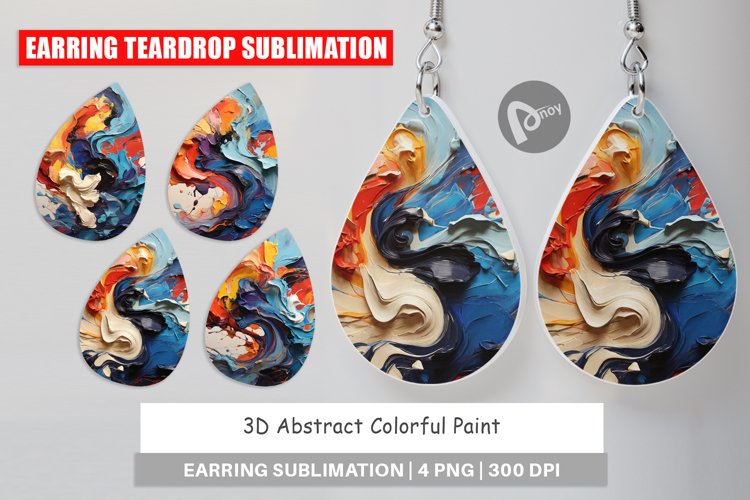 Sublimation Earring Designs Image 19