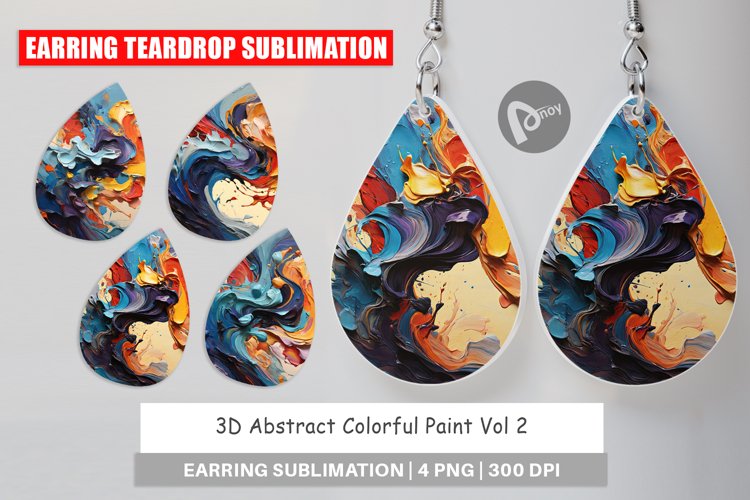 Sublimation Earring Designs Image 18