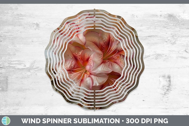 Gorgeous3D Agate Flowers Wind Spinner design.