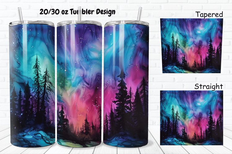 Alcohol Ink Tumbler Wrap Image 10