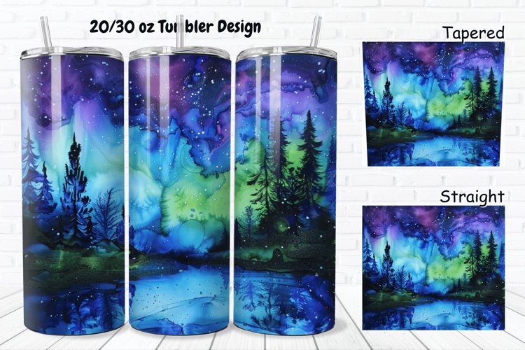 Alcohol Ink Tumbler Wrap Image 20