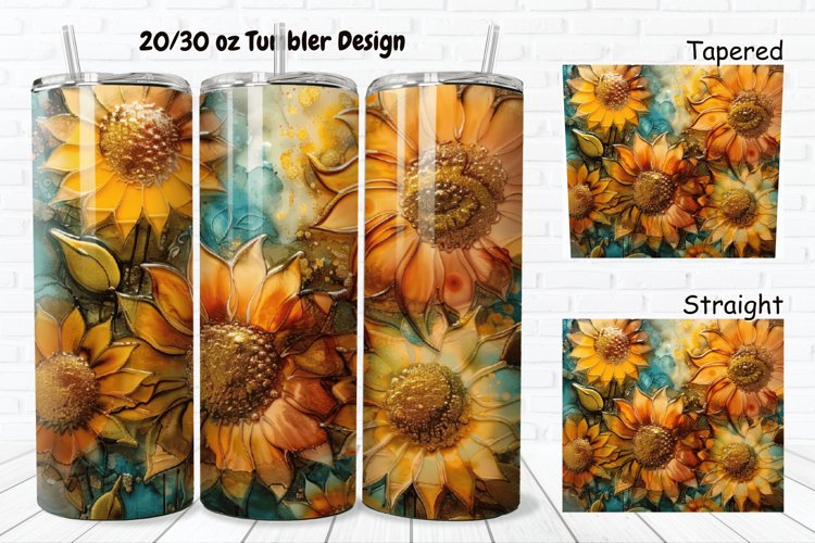 Alcohol Ink Tumbler Wrap Image 24