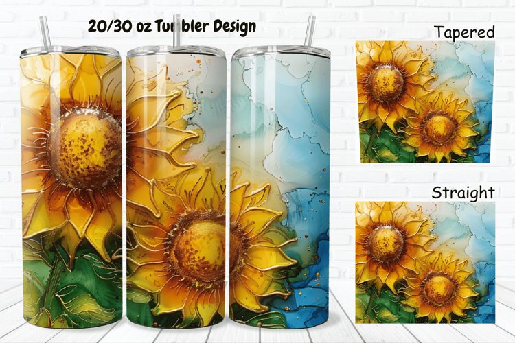 Alcohol Ink Tumbler Wrap Image 23