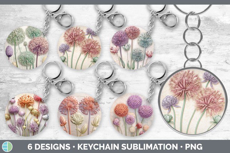 Keychain Sublimation Designs Image 12
