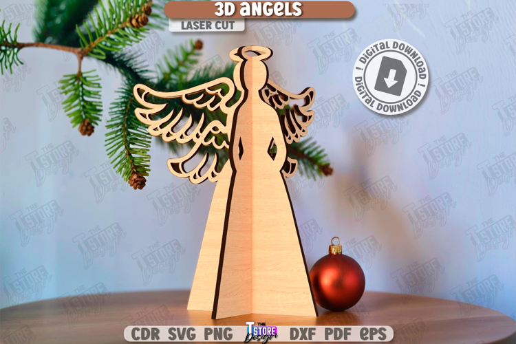 Christmas Angel Clipart Image 4