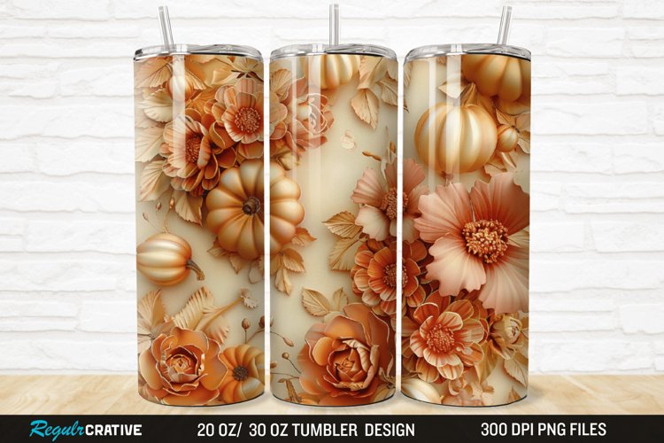 Fall Tumbler Wrap