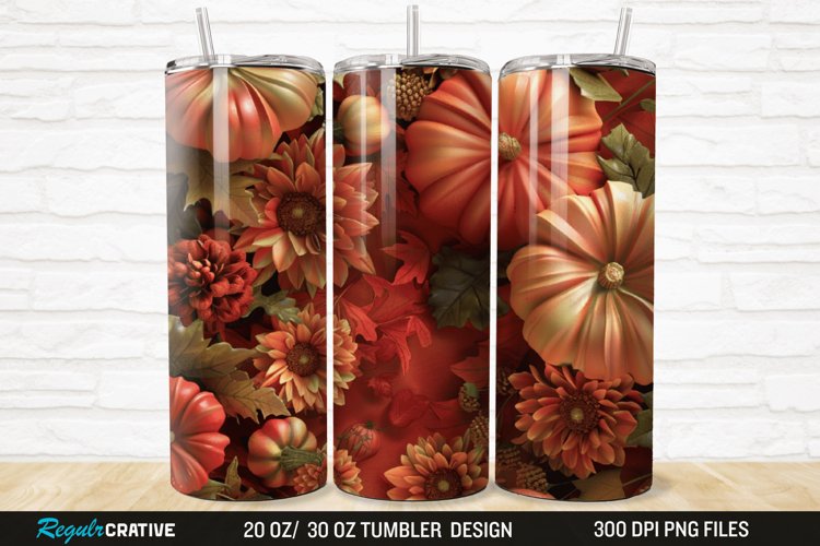 Fall Tumbler Wrap Image 16