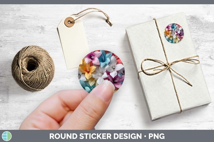 Gorgeous3D Stickers design.