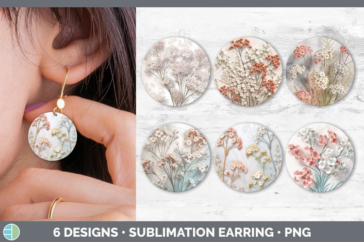 Sublimation Earring Designs Image 20