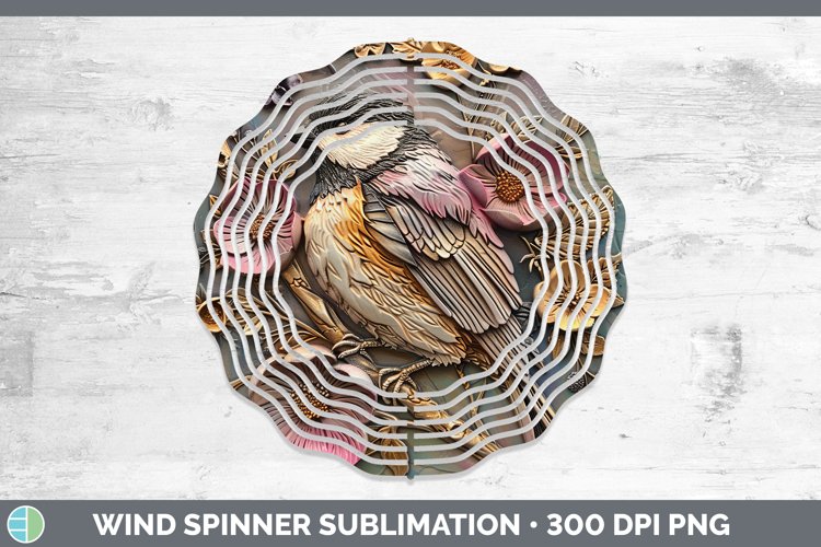 Gorgeous3D Birds Wind Spinner design.