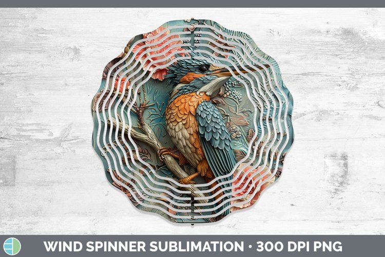 Gorgeous3D Birds Wind Spinner design.
