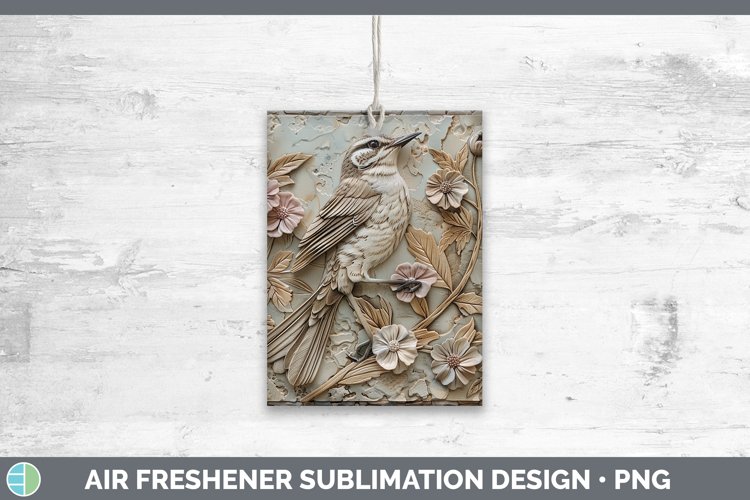 Gorgeous3D Birds Air Freshener design.