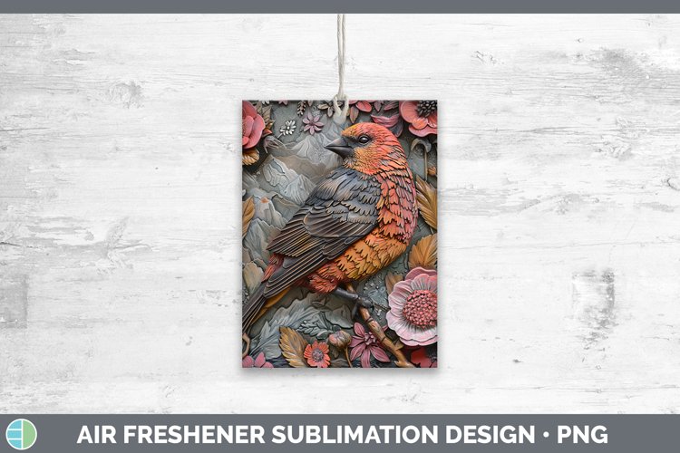 Gorgeous3D Birds Air Freshener design.