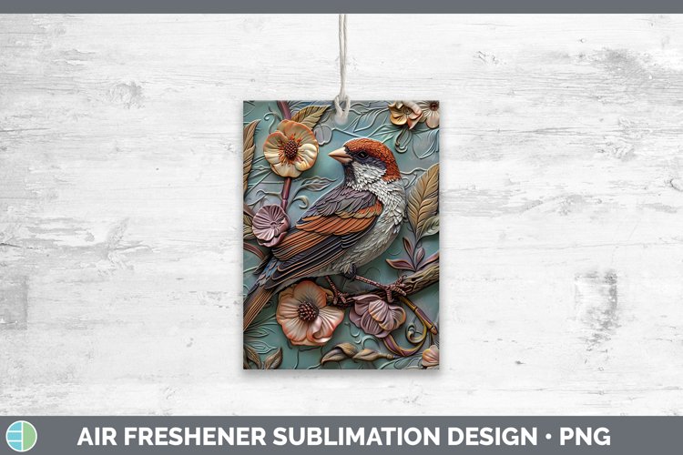 Gorgeous3D Birds Air Freshener design.