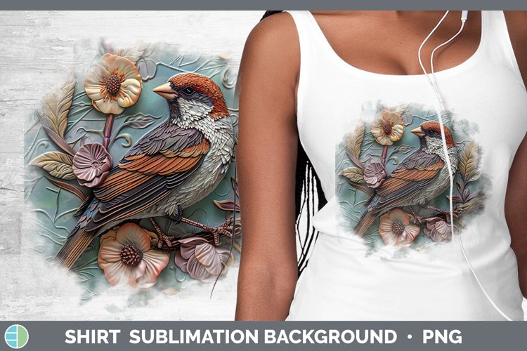 Gorgeous3D Birds Shirt design.
