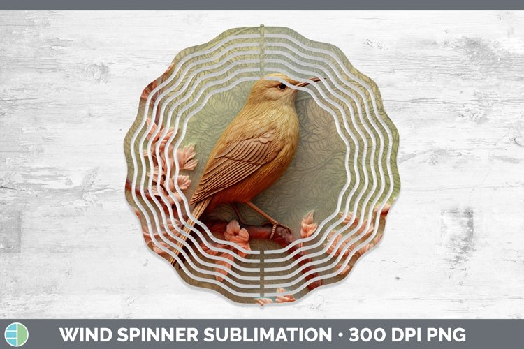 Gorgeous3D Birds Wind Spinner design.