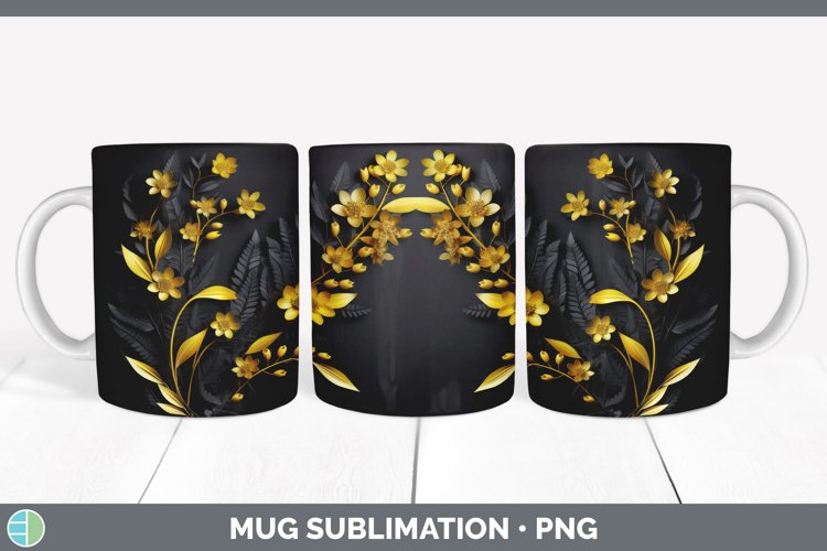 Gorgeous3D Acacias Mug Wrap design.