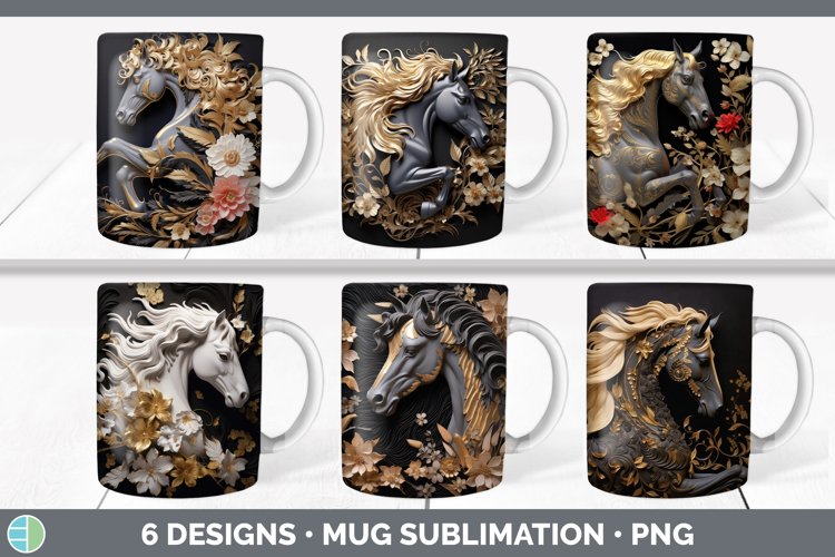 Horse Sublimation Designs Image 2