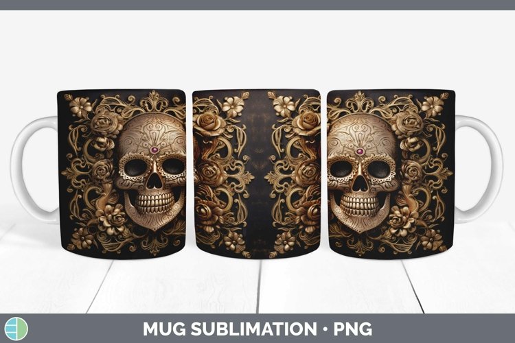 Sugar Skull Clipart Image 19