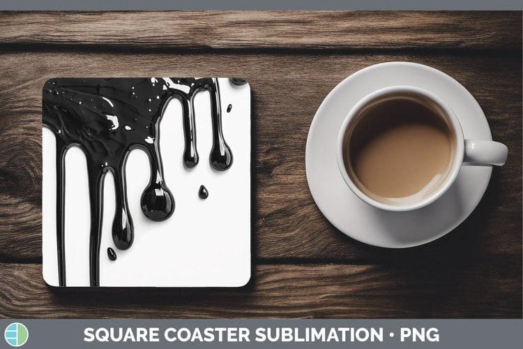 Gorgeous3D Square Coaster design.