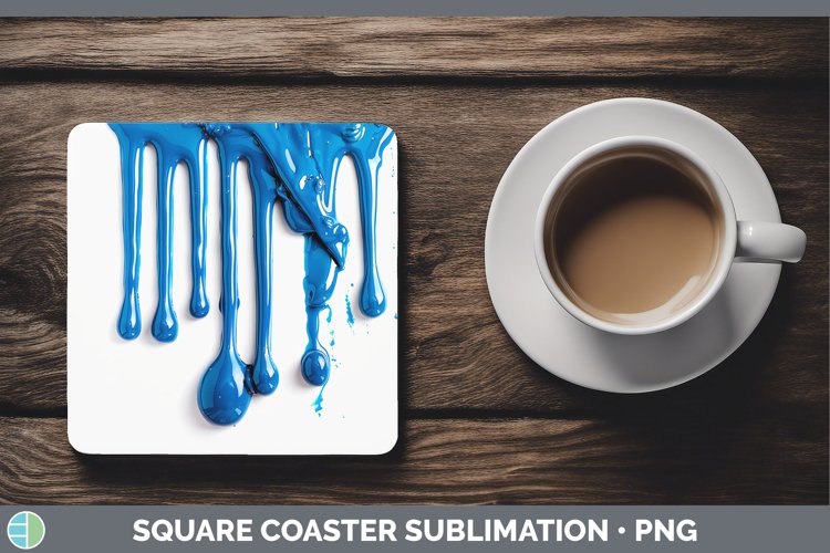 Gorgeous3D Square Coaster design.