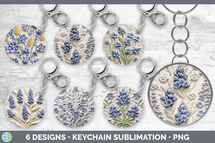 Keychain Sublimation Designs Image 5