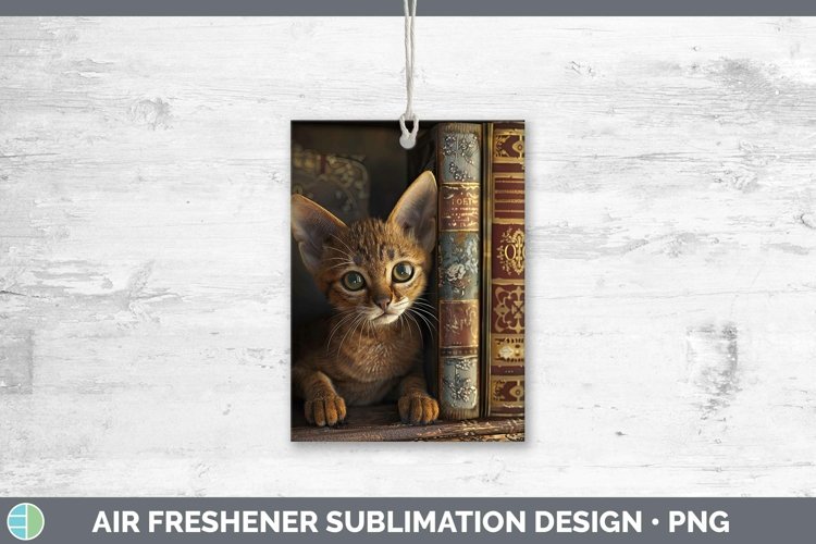 Gorgeous3D Books Air Freshener design.