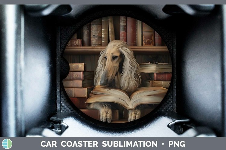 Gorgeous3D Books Car Coaster design.