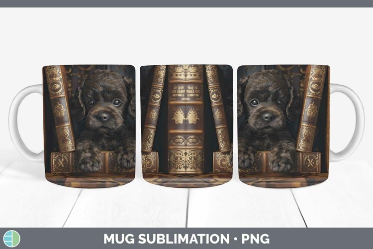 Gorgeous3D Books Mug Wrap design.