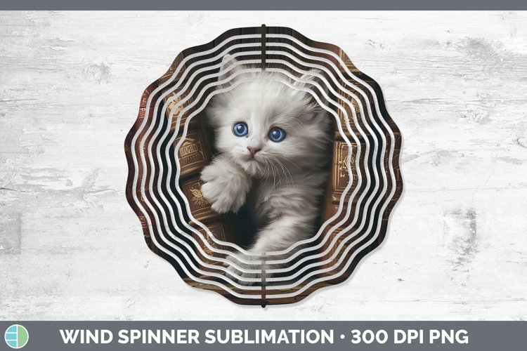 Gorgeous3D Books Wind Spinner design.