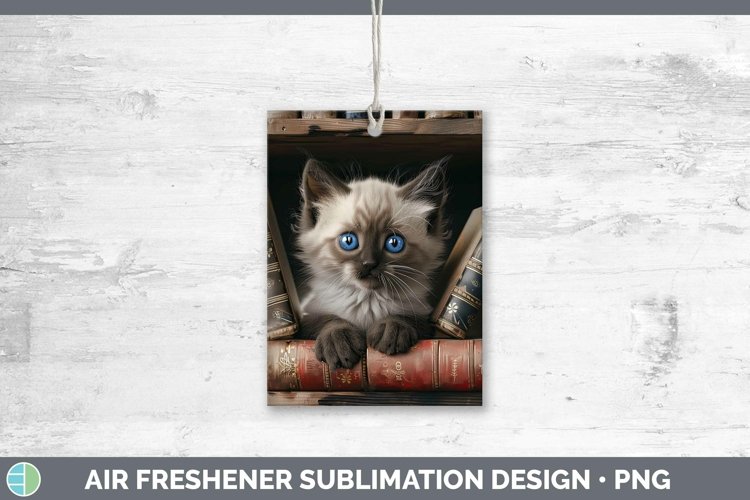 Gorgeous3D Books Air Freshener design.