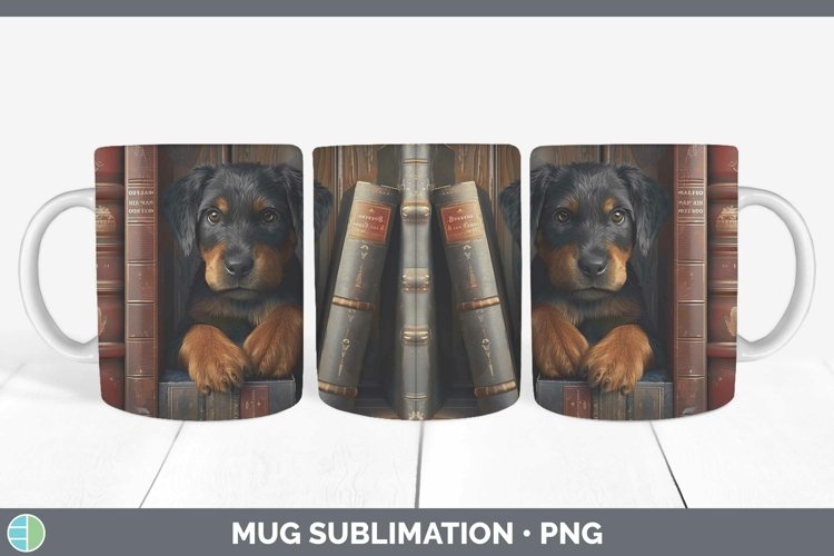 Gorgeous3D Books Mug Wrap design.