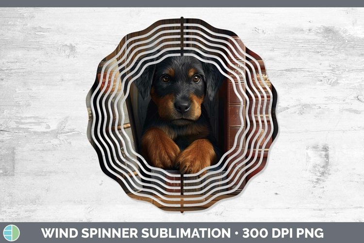 Gorgeous3D Books Wind Spinner design.