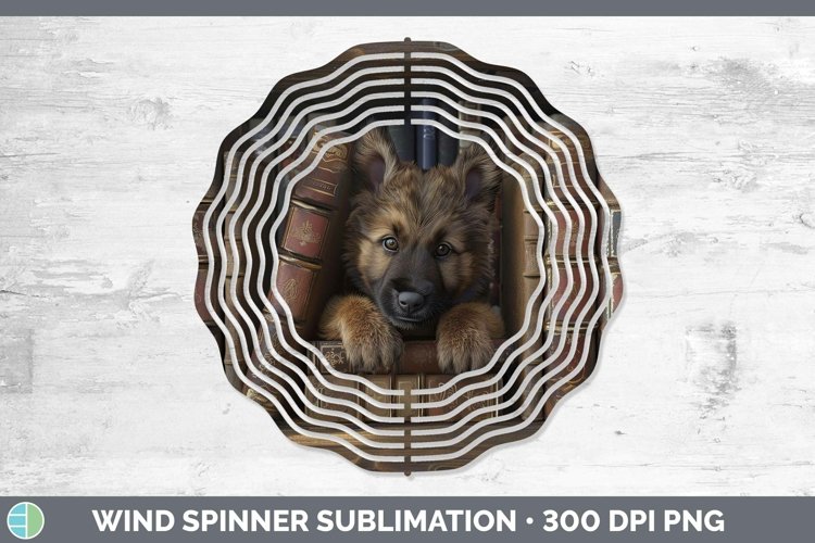 Gorgeous3D Books Wind Spinner design.