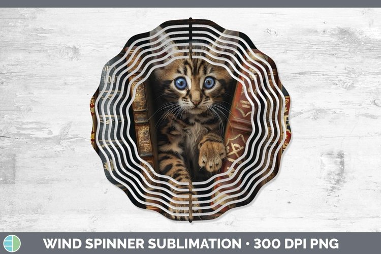 Gorgeous3D Books Wind Spinner design.