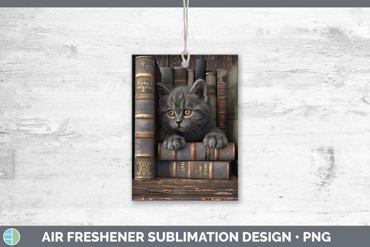 Gorgeous3D Books Air Freshener design.